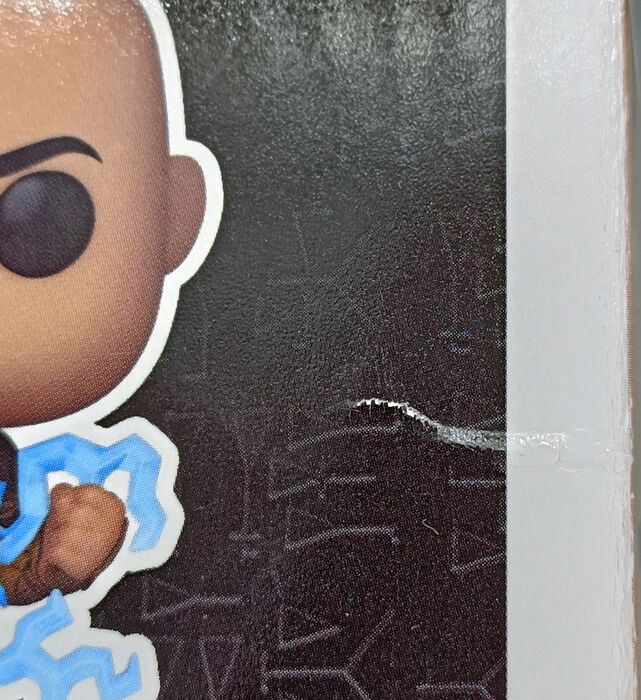 1232 Black Adam (w/ Lightning) Glow Chase - Black Adam - Damaged Box Funko POP