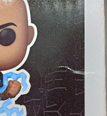 1232 Black Adam (w/ Lightning) Glow Chase - Black Adam - Damaged Box Funko POP