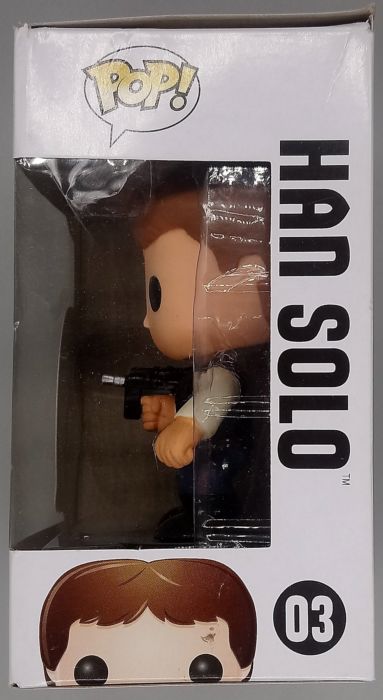 03 Han Solo (Vault Edition) - Star Wars - Box Damaged Funko POP