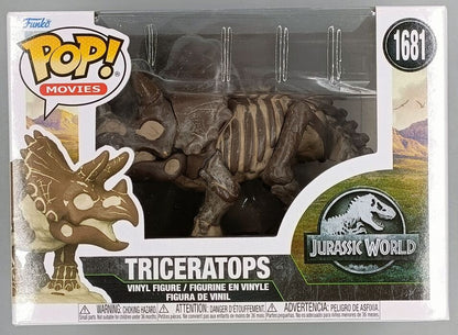 1681 Triceratops (Fossil) - Jurassic World - Box Damaged Funko POP Funko