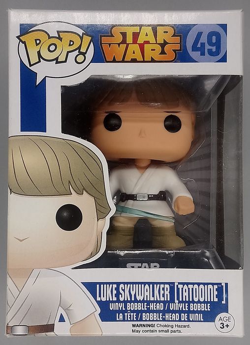 49 Luke Skywalker (Tatooine) - Star Wars - Box Damaged Funko POP