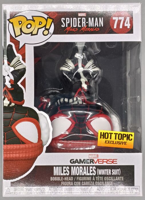 774 Miles Morales (Winter Suit- Upside) Marvel Spider-Man Funko POP Funko