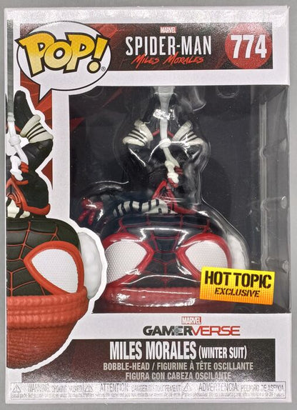 774 Miles Morales (Winter Suit- Upside) Marvel Spider-Man Funko POP Funko