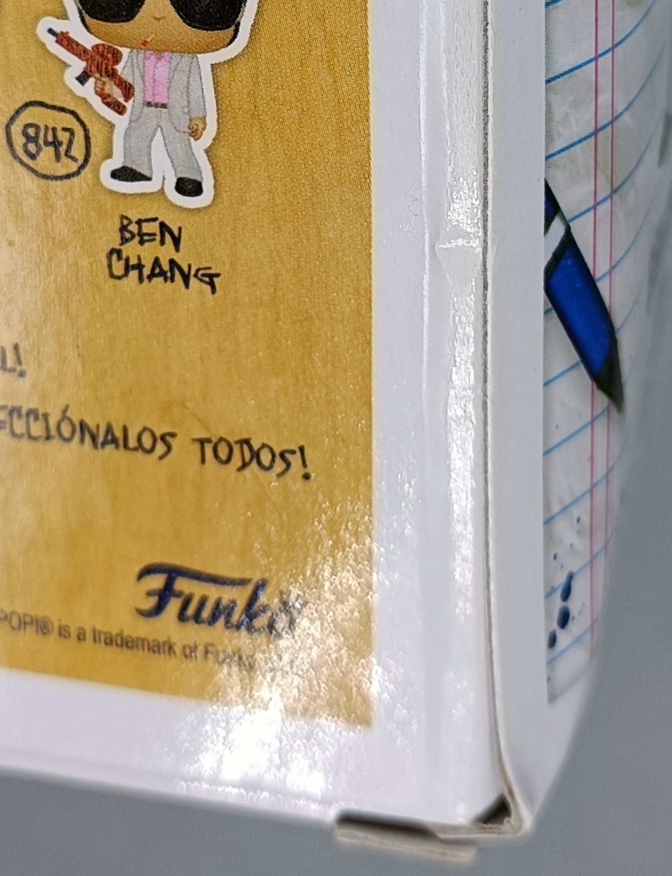 842 Ben Chang - Community - Damaged Box Funko POP