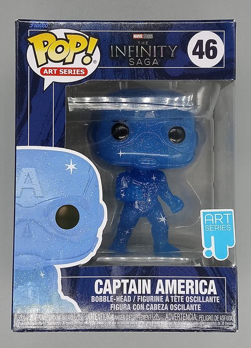 46 Captain America - Art Series - Infinity Saga Funko POP Funko