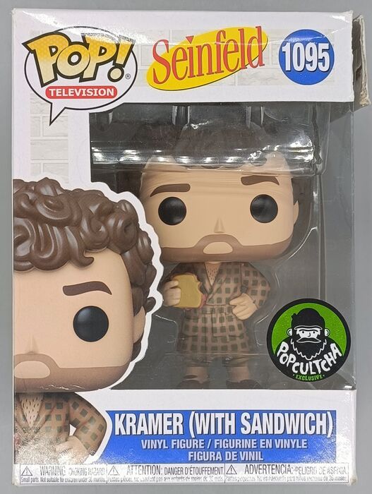 1095 Kramer (with Sandwich) - Seinfeld - Box Damaged Funko POP Funko