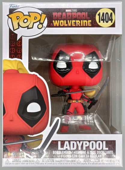 1404 Ladypool - Marvel Deadpool & Wolverine Funko POP - Brand New Funko