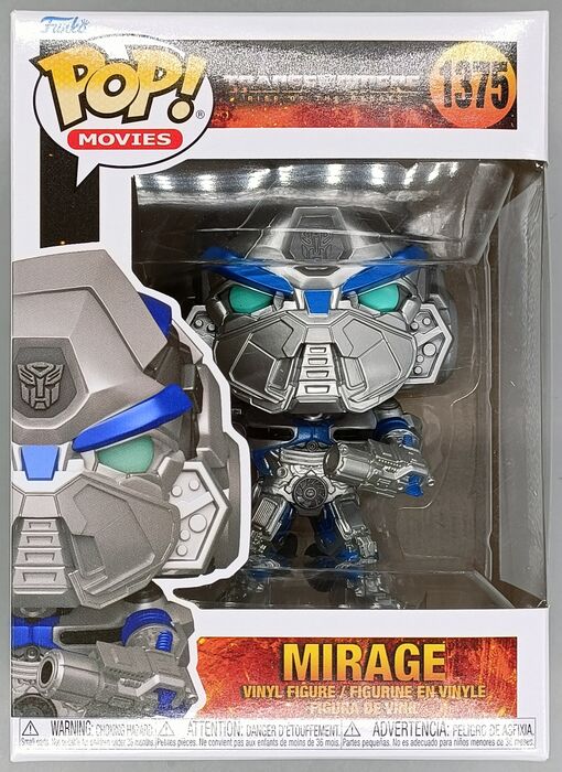 1375 Mirage - Transformers Rise of the Beasts - Brand New Funko POP in Protector