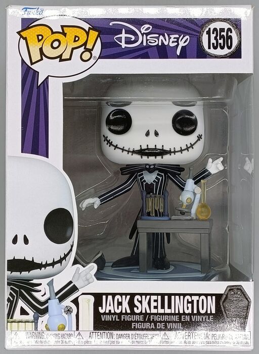 1356 Jack Skellington - Disney the Nightmare Before Christmas - Box Damaged Funko POP