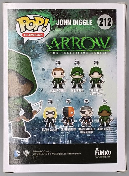 212 John Diggle - DC Arrow Funko POP