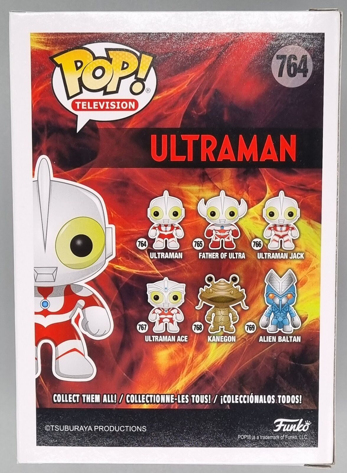 764 Ultraman - Glow - Pop Television - Ultraman Funko POP