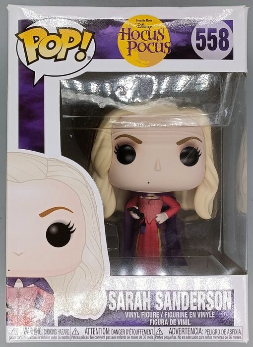 558 Sarah Sanderson (w/ Spider) Disney Hocus Pocus - Box Damaged Funko POP Funko