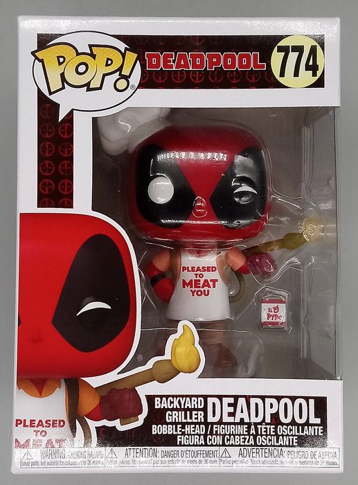 774 Backyard Griller Deadpool - Marvel Funko POP Funko