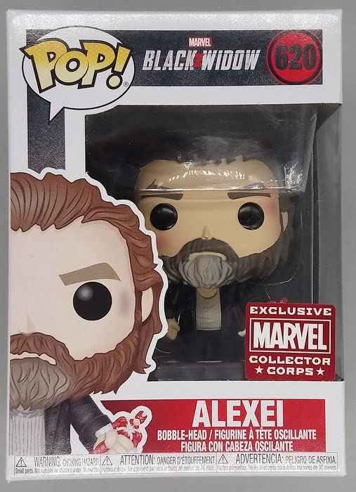 620 Alexei - Marvel Black Widow - Collector Corps - Funko POP - Box Damaged Funko