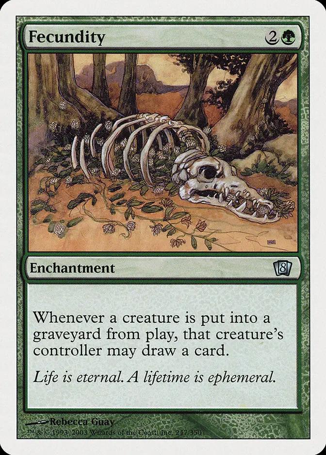 247 - Fecundity - Eighth Edition - Normal - Magic: The Gathering Card