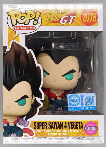 2078 Super Saiyan 4 Vegeta (Flocked) - Dragon Ball GT Funko POP Funko