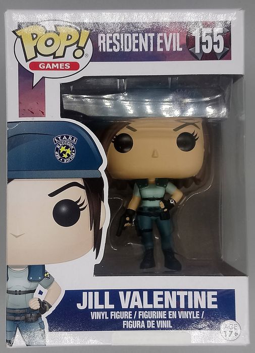 155 Jill Valentine - Resident Evil - Box Damaged Funko POP