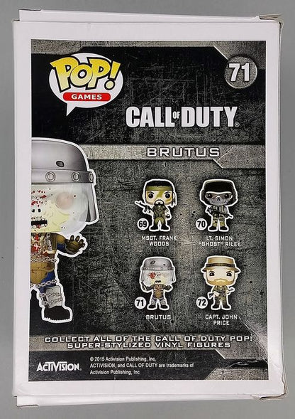 71 Brutus (Muddy) - Call of Duty - Box Damaged Funko POP