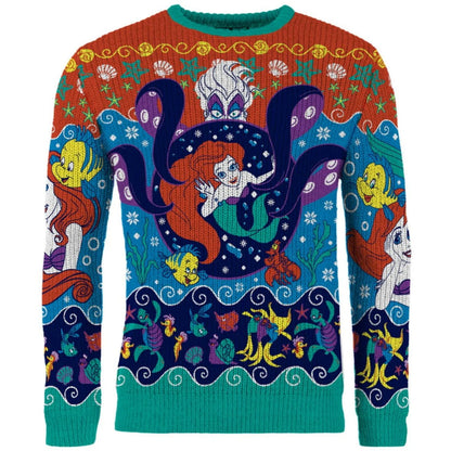 The Little Mermaid Ariel Christmas Jumper (Size XXL) AAA Merchandise