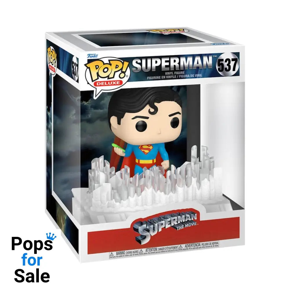 537 Superman (Fortress of Solitude) - Superman (1978) Funko POP - Brand New