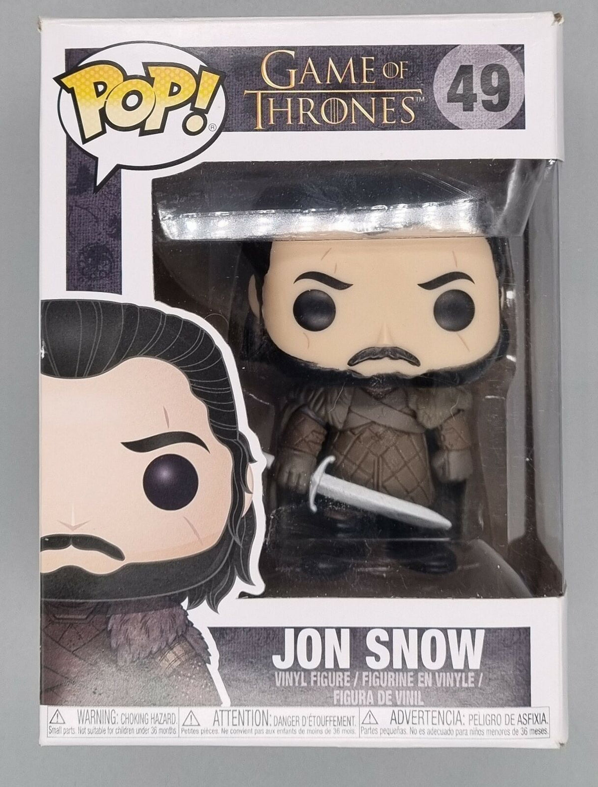 49 Jon Snow - Game of Thrones - Box Damaged Funko POP Funko