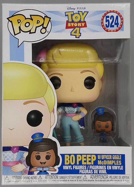 524 Bo Peep (Officer Giggle McDimples) Disney Toy Story 4 Funko POP