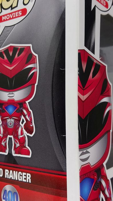 400 Red Ranger - Power Rangers - Box Damaged Funko POP