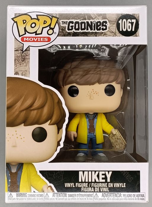 1067 Mikey (w/ Map) - The Goonies - Box Damaged Funko POP