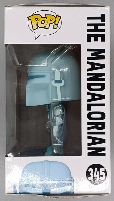 345 The Mandalorian (Beskar Armor- Holographic) Glow Funko POP