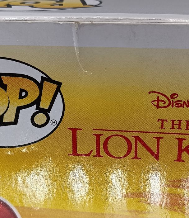 495 Mufasa (Spirit) - Disney Lion King Box Damaged Funko POP