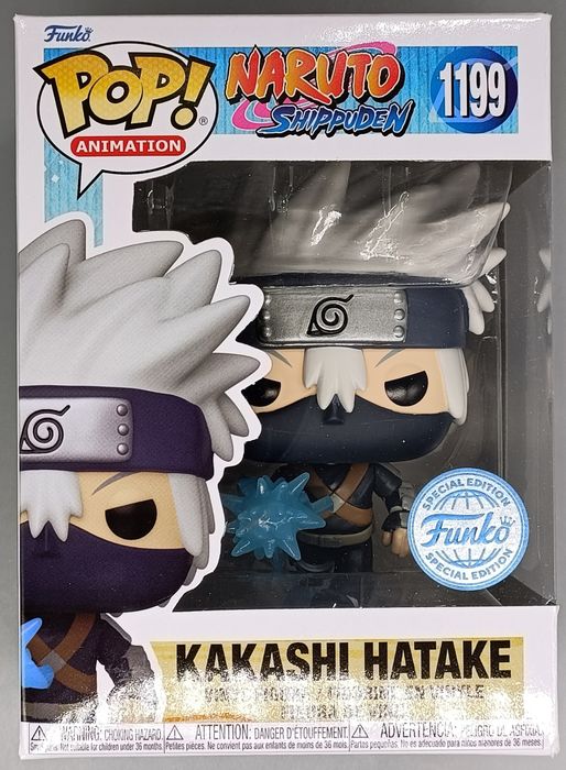 1199 Kakashi Hatake - Glow - Naruto Shippuden - Box Damaged Funko POP Funko