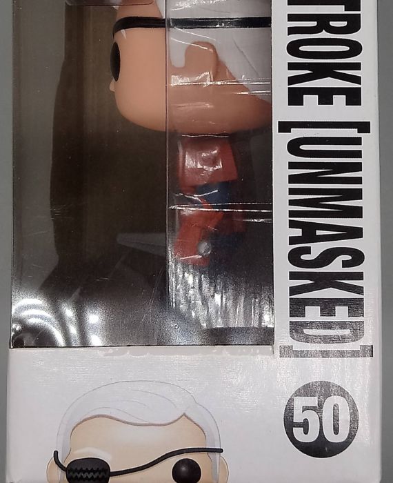 50 Deathstroke (Unmasked) - DC Comics Heroes Box Damaged Funko POP