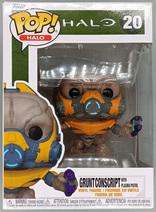 20 Grunt Conscript (with Plasma Pistol) - Halo - Box Damaged Funko POP Funko