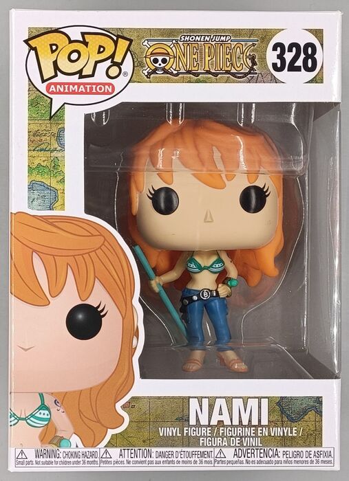 328 Nami - Shonen Jump One Piece Funko POP - Box Damaged
