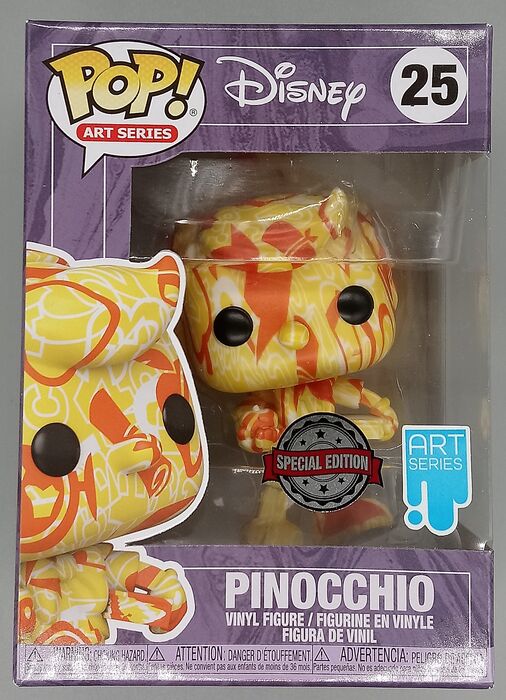 25 Pinocchio - Disney Art Series New Funko POP