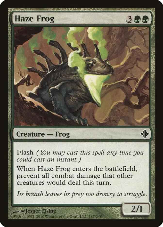 187 - Haze Frog - Rise of the Eldrazi - Normal