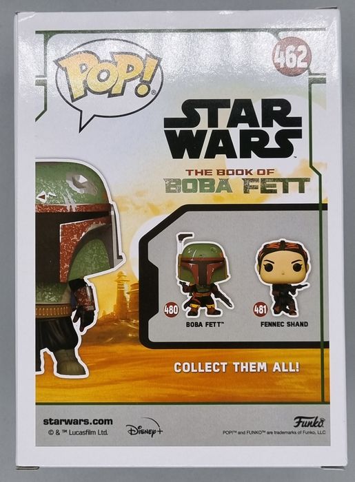 462 Boba Fett (Red) Chrome Star Wars Funko POP