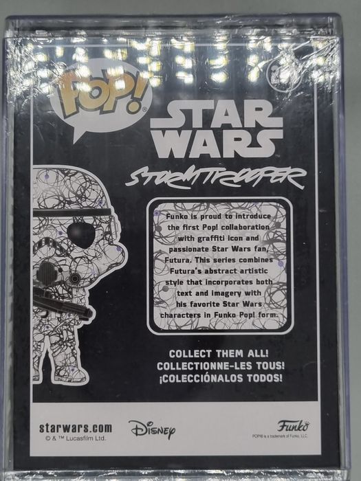 Funko 45861 Pop Star Wars: Stormtrooper (Futura Artist Series Special Edition) 296 Funko POP