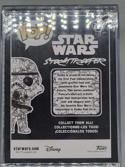 Funko 45861 Pop Star Wars: Stormtrooper (Futura Artist Series Special Edition) 296 Funko POP