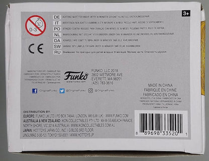 383 Black Panther (Gold) - Chrome - Marvel 10 - Box Damaged Funko POP