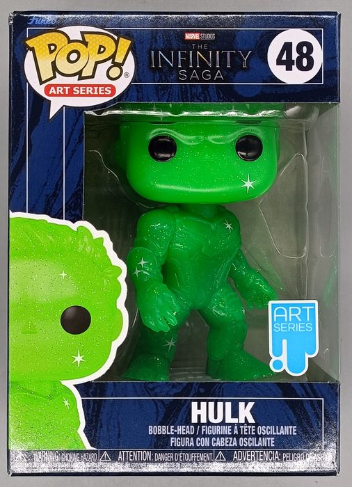 48 Hulk - Art Series - Marvel The Infinity Saga - NEW Funko POP Funko