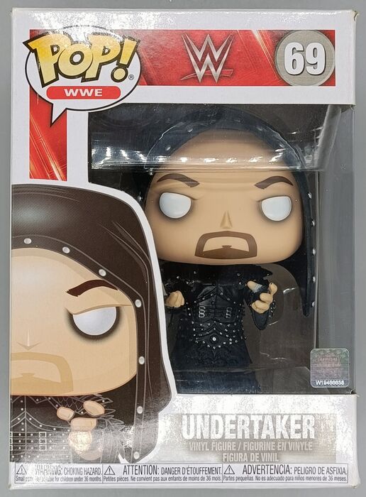 69 The Undertaker (Hooded) - WWE - Box Damaged Funko POP Funko