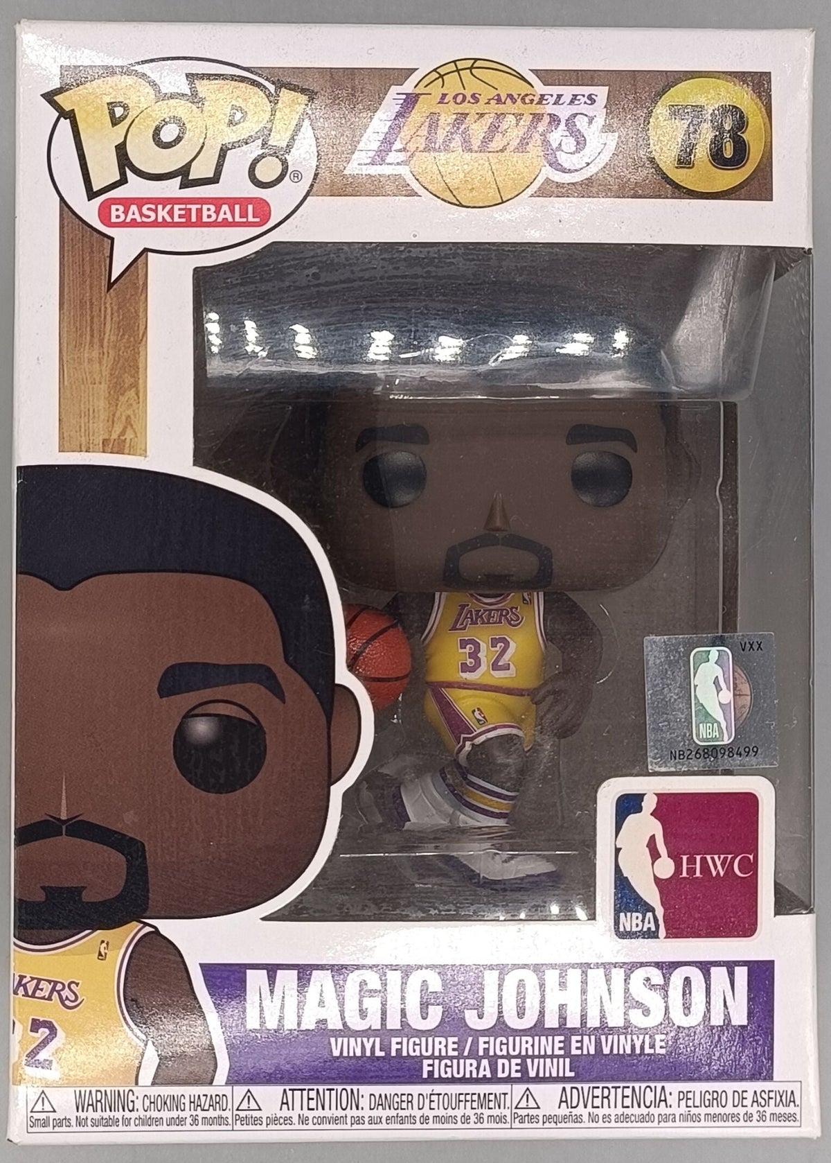 78 Magic Johnson - NBA LA Lakers - Funko POP - Box Damaged Funko