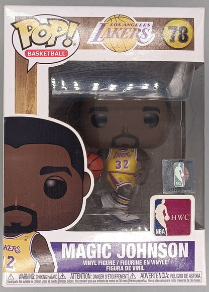 78 Magic Johnson - NBA LA Lakers - Funko POP - Box Damaged Funko