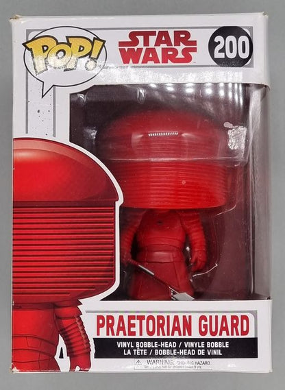 200 Praetorian Guard - Star Wars - The Last Jedi Box Damaged Funko POP