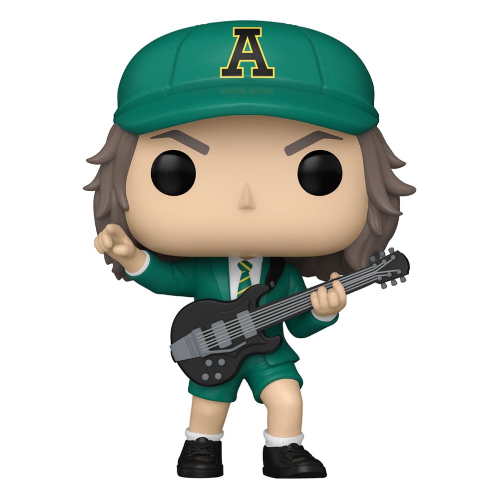 411 Angus Young (Green) - AC/DC - Rocks Funko POP - Brand New