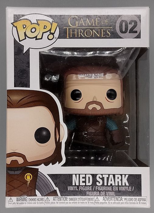 02 Ned Stark - Game of Thrones - Box Damaged Funko POP