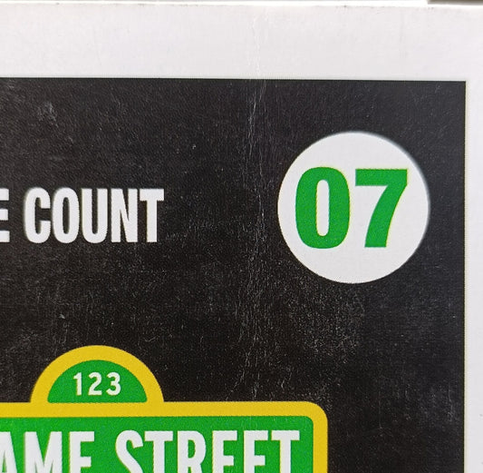 07 The Count - Sesame Street - Funko POP - Box Damaged