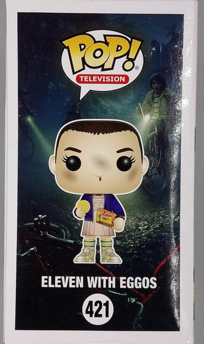 421 Eleven with Eggos - Stranger Things - Box Damaged Funko POP