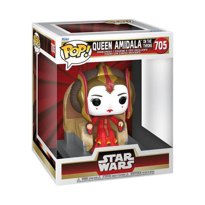 705 Queen Amidala on Throne - Deluxe - Star Wars Funko POP  - Brand New Funko
